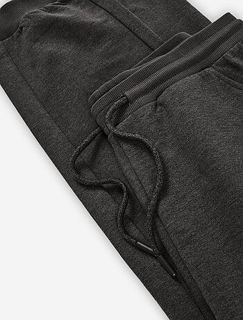 Pantalon de jogging en coton peigné avec cordon de serrage
