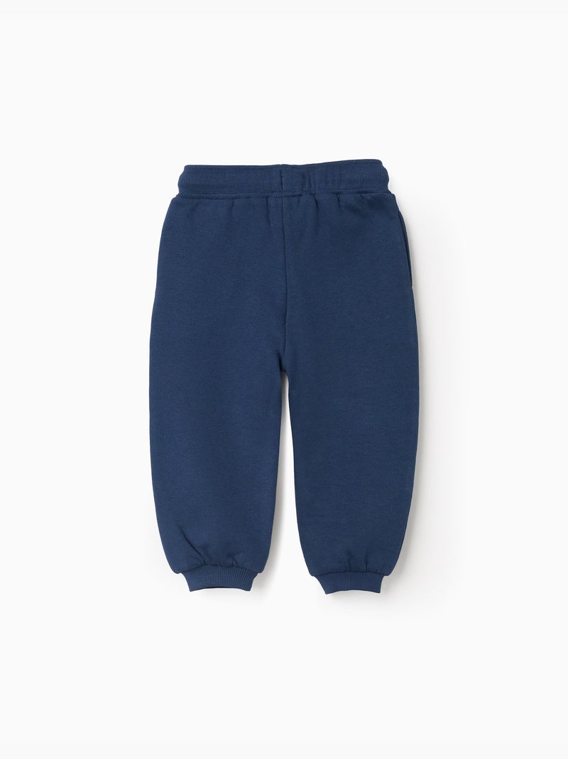 Pantalon de jogging en coton peigné Super Friends Bleu foncé - Kiabi