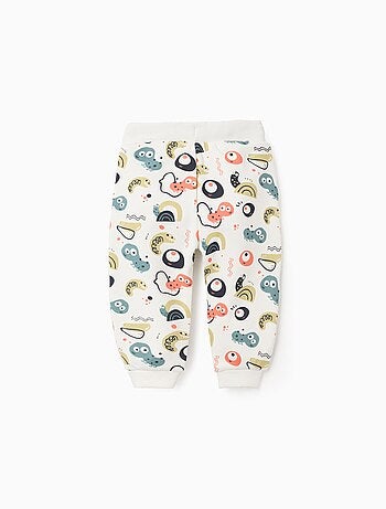 Pantalon de Jogging en coton polyester peigné avec Motif Bugs
