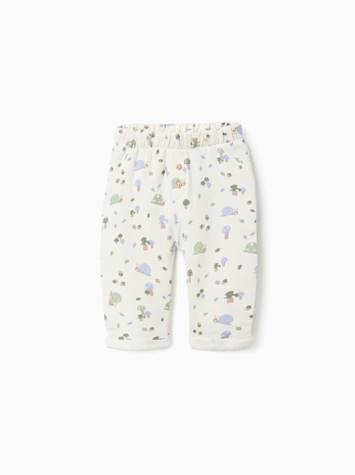 Pantalon de Jogging en coton polyester peigné - Kiabi
