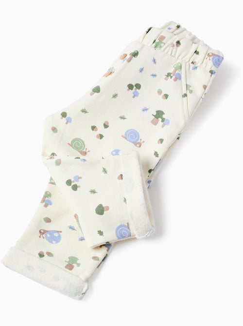 Pantalon de Jogging en coton polyester peigné - Kiabi