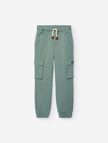 Pantalon de jogging en denim avec poches cargo