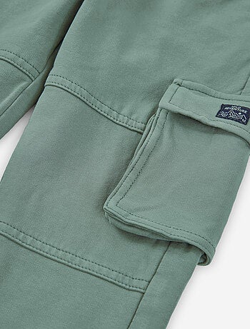 Pantalon de jogging en denim avec poches cargo