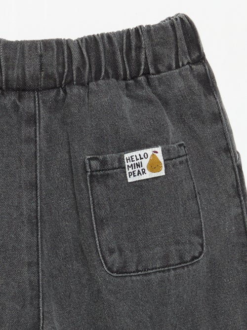 Pantalon de jogging en denim - Kiabi Pantalon de jogging en denim - Kiabi