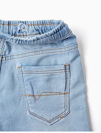 Pantalon de jogging en jean avec cordon