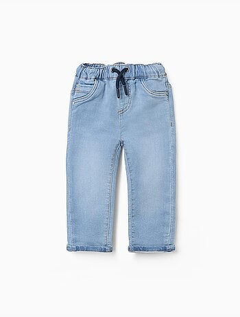 Pantalon de jogging en jean avec cordon