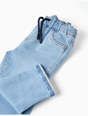 Pantalon de jogging en jean avec cordon