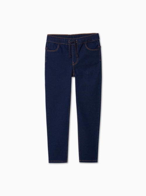 Pantalon de jogging en jean - Kiabi