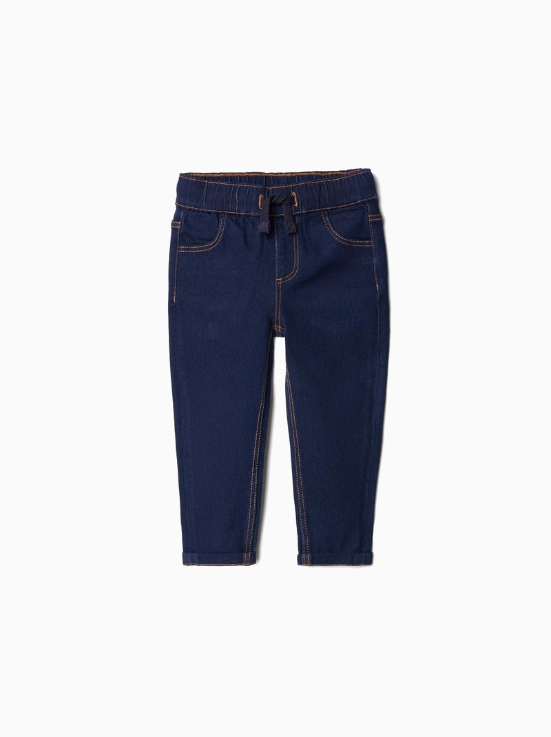 Pantalon de jogging en jean  MO Fashion Bleu - Kiabi
