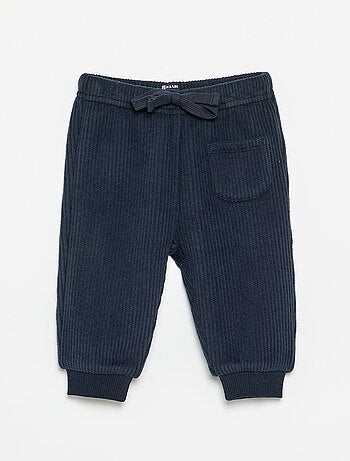 Pantalon de jogging en maille côtelée