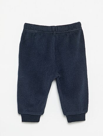 Pantalon de jogging en maille côtelée