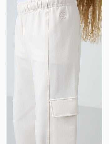 Pantalon de jogging en mélange de coton tommy