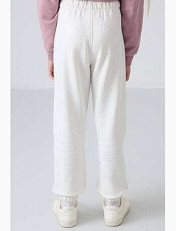 Pantalon de jogging en mélange de coton tommy