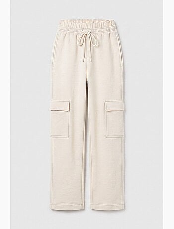 Pantalon de jogging en mélange de coton tommy