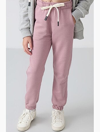 Pantalon de jogging en mélange de coton tommy