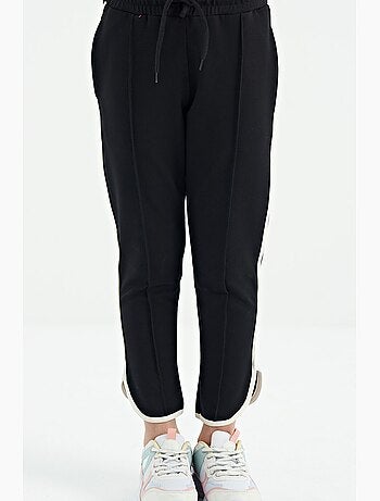 Pantalon de jogging en mélange de coton tommy