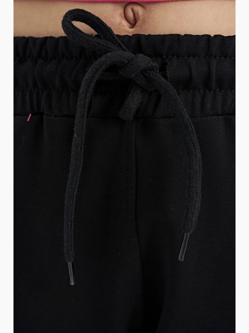 Pantalon de jogging en mélange de coton tommy Noir - Kiabi