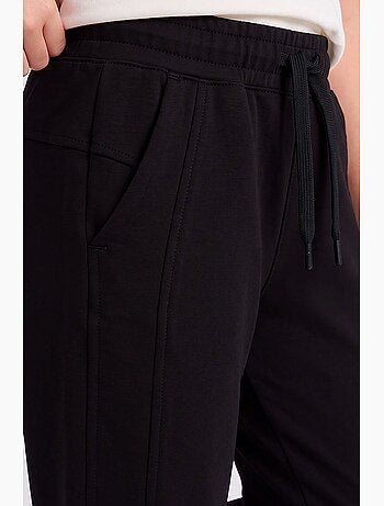 Pantalon de jogging en mélange de coton tommy