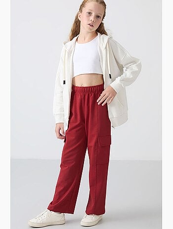 Pantalon de jogging en mélange de coton tommy