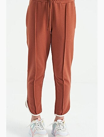 Pantalon de jogging en mélange de coton tommy
