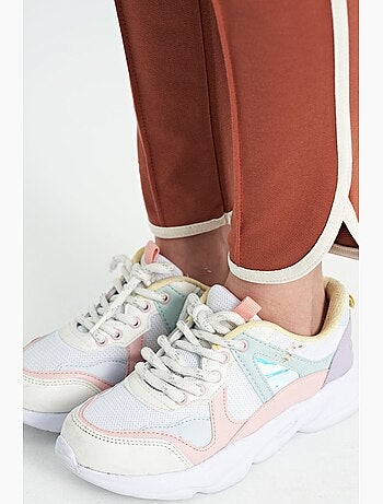 Pantalon de jogging en mélange de coton tommy