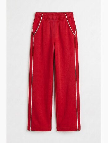 Pantalon de jogging en mélange de coton tommy
