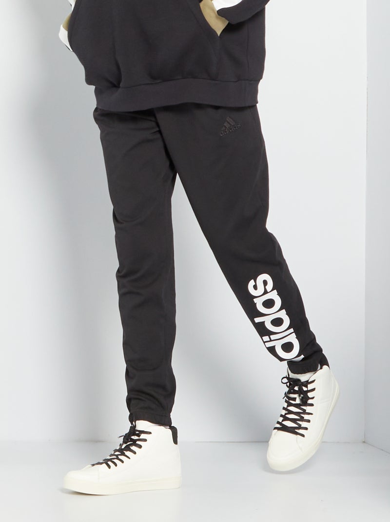 Pantalon de jogging en molleton 'adidas' noir - Kiabi