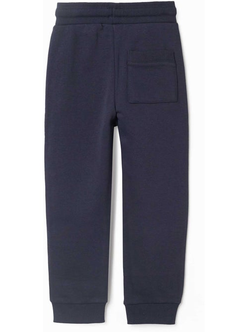 Pantalon de jogging en molleton avec cordon de serrage et poches - Kiabi