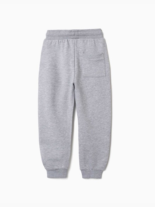 Pantalon de jogging en molleton avec cordon de serrage et poches - Kiabi Pantalon de jogging en molleton avec cordon de serrage et poches - Kiabi