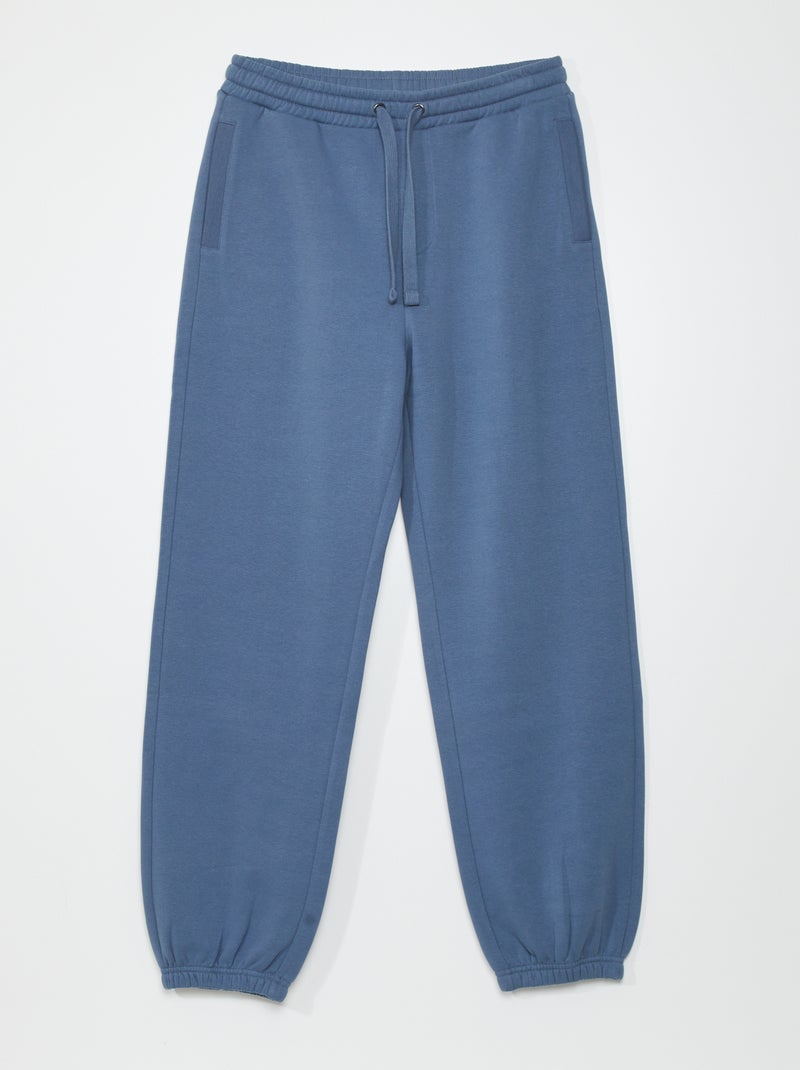 Pantalon de jogging en molleton Bleu - Kiabi
