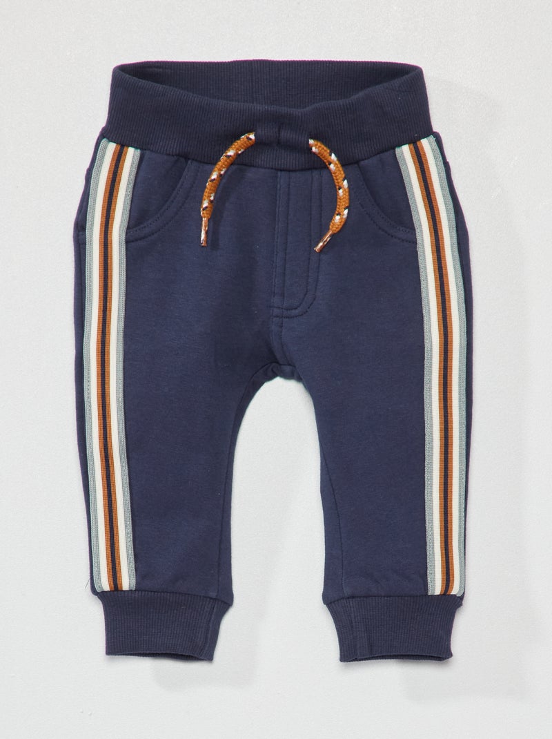 Pantalon de jogging en molleton Bleu - Kiabi