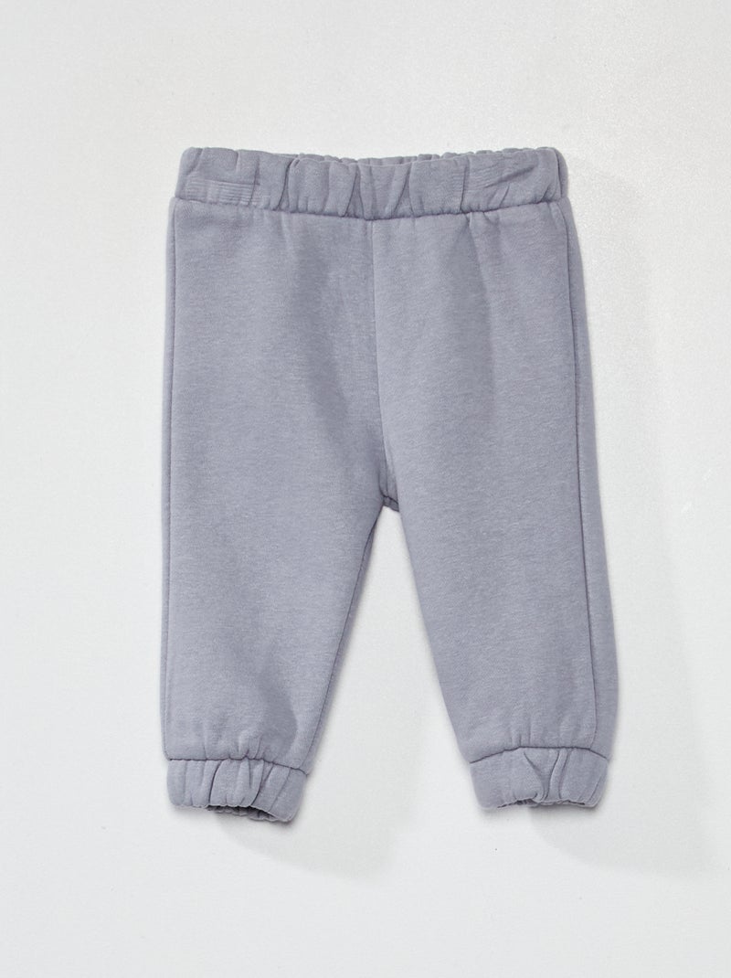 Pantalon de jogging en molleton Bleu - Kiabi