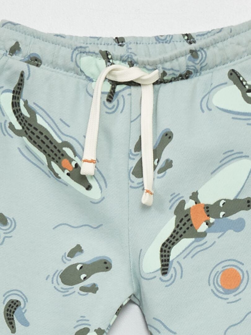 Pantalon de jogging en molleton Bleu - Kiabi