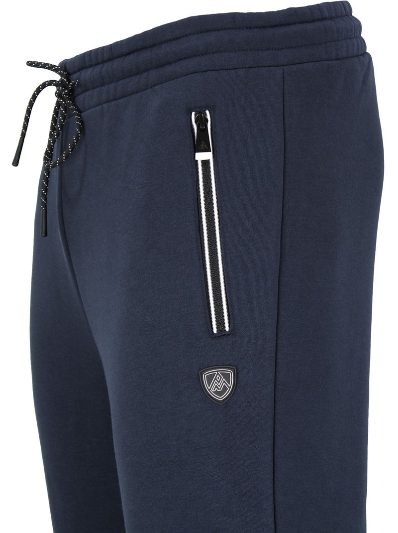 PANTALON DE JOGGING EN MOLLETON CARTAN HOMME - PEAK MOUNTAIN Bleu marine - Kiabi