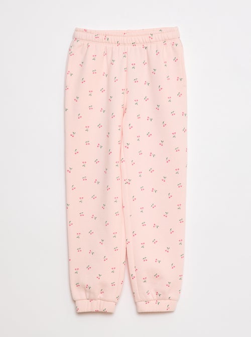 Pantalon de jogging en molleton gratté - Kiabi