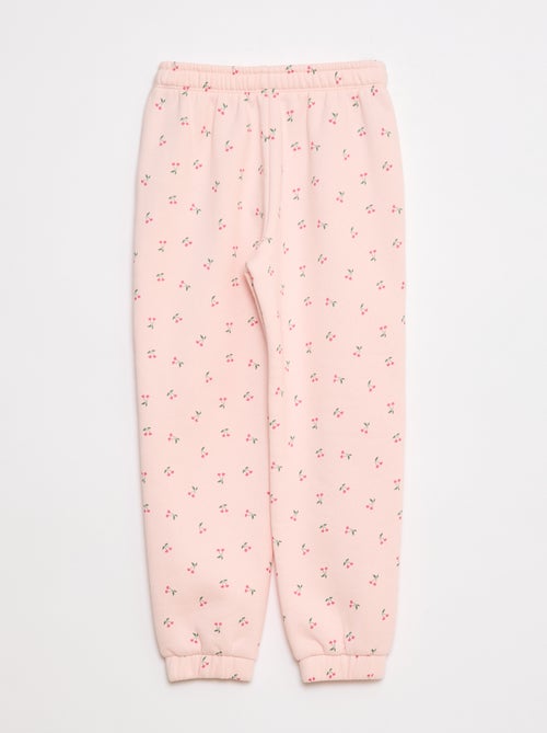 Pantalon de jogging en molleton gratté - Kiabi