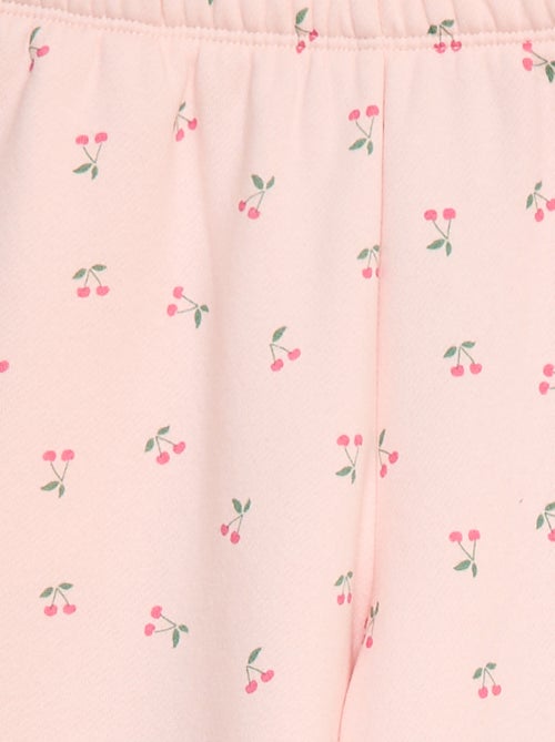 Pantalon de jogging en molleton gratté - Kiabi