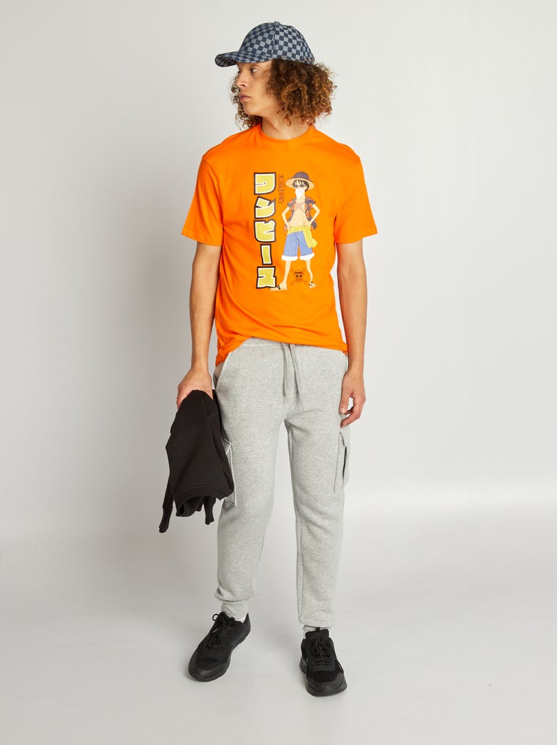 Pantalon de jogging en molleton Gris - Kiabi
