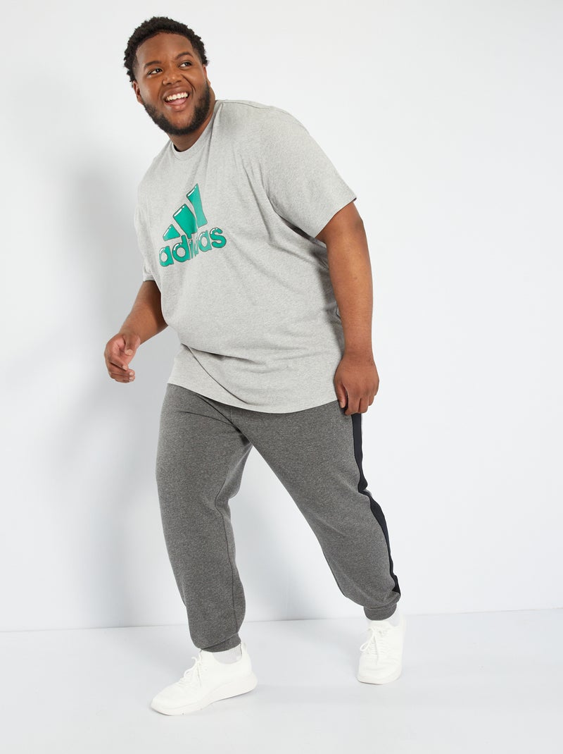 Pantalon de jogging en molleton Gris - Kiabi