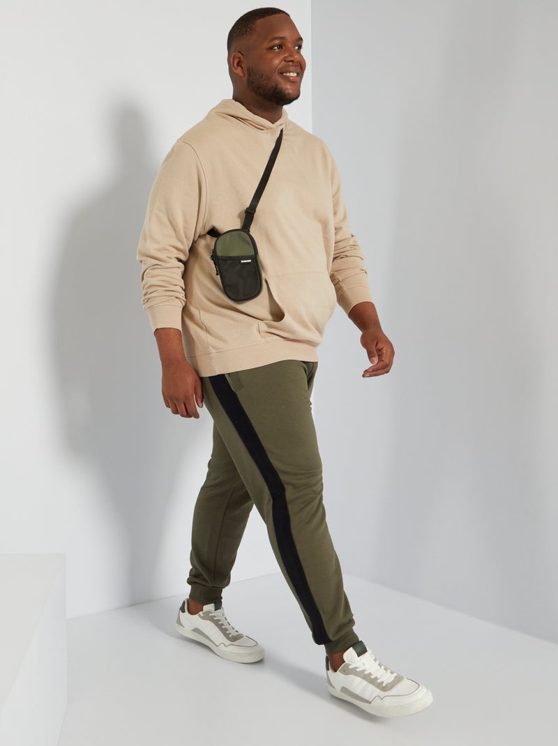 Pantalon de jogging en molleton Kaki - Kiabi