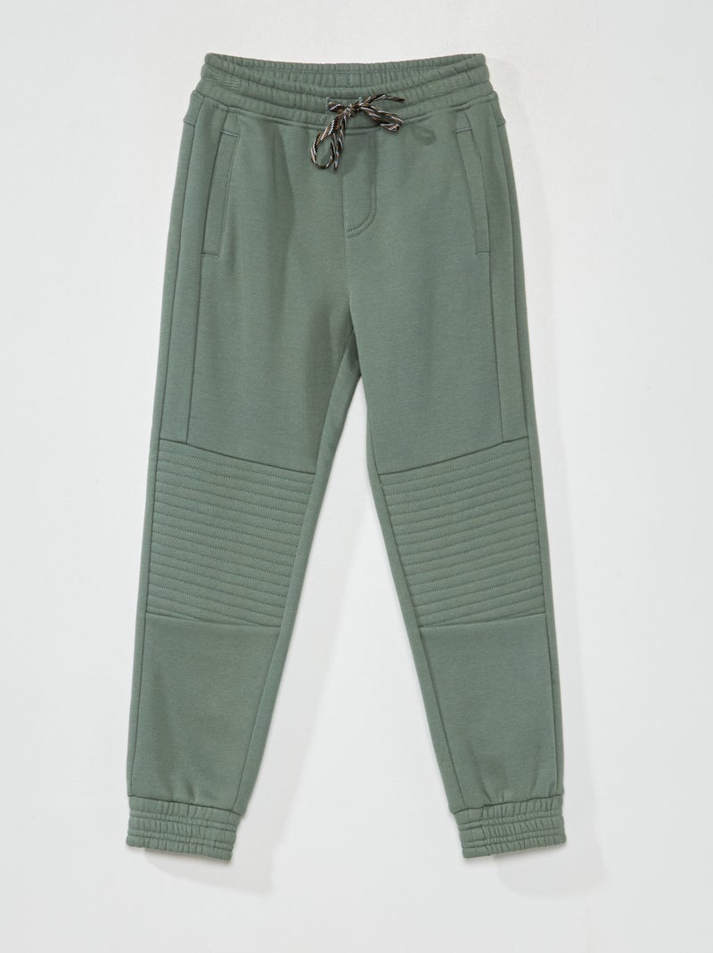 Pantalon de jogging en molleton Vert - Kiabi