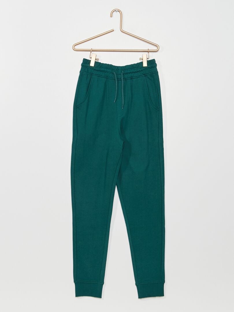 Pantalon de jogging en molleton - Vert - Kiabi - 4.00€