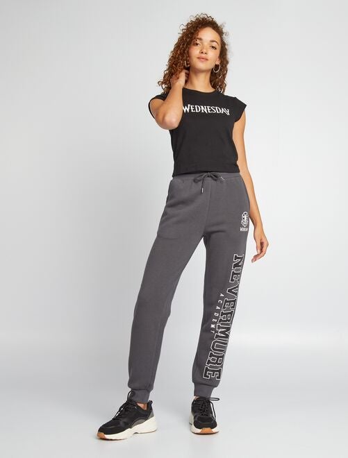 Pantalon de jogging en molleton 'Wednesday' - Kiabi