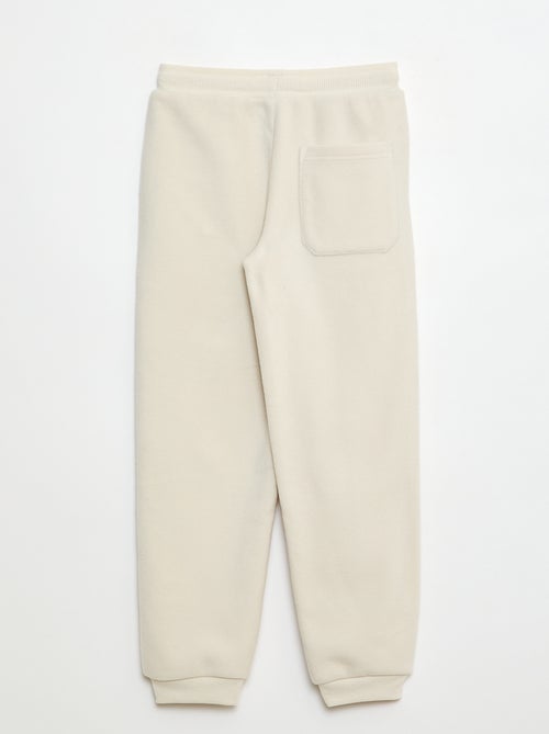 Pantalon de jogging en polaire - Kiabi