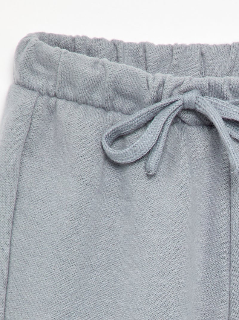 Pantalon de jogging en polaire Bleu - Kiabi