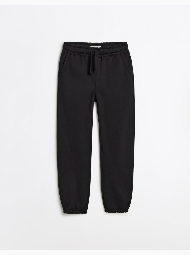 Pantalon de jogging en polaire, MO Fashion Noir - Kiabi