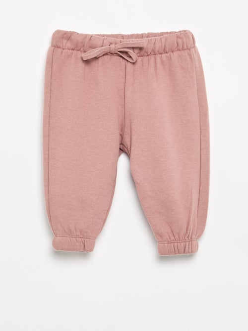 Pantalon de jogging en polaire - Kiabi