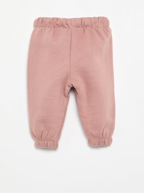 Pantalon de jogging en polaire - Kiabi