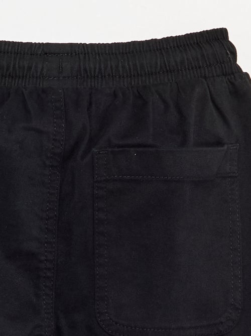 Pantalon de jogging en twill - coupe ajustée - Kiabi Pantalon de jogging en twill - coupe ajustée - Kiabi