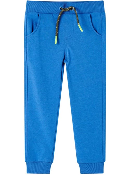 Pantalon de jogging enfant en coton mélangé - vidaxl - Kiabi Pantalon de jogging enfant en coton mélangé - vidaxl - Kiabi
